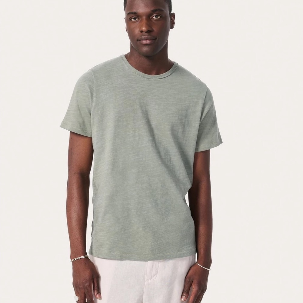 rag & bone Sage Green Short Sleeve Tee